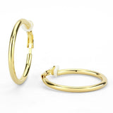 LO4682 - Brass Earrings Gold Women No Stone No Stone