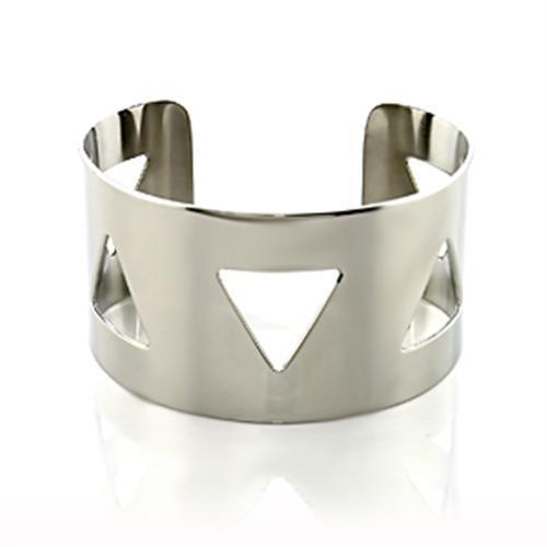 LO480 - Stainless Steel Bangle  Women No Stone No Stone
