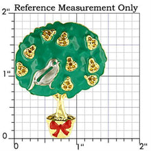 LO834 - White Metal Brooches Gold+Rhodium Women Top Grade Crystal Topaz