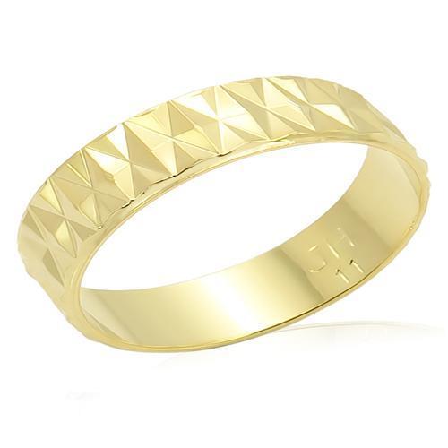 LO981 - Brass Ring Gold Unisex No Stone No Stone