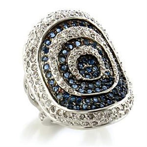 LOA575 - Brass Ring Rhodium + Ruthenium Women Synthetic Montana