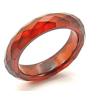 LOS070 - Stone Ring N/A Women AAA Grade CZ Garnet
