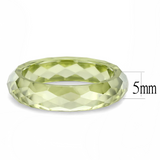 LOS082 - Stone Ring N/A Women AAA Grade CZ Olivine color