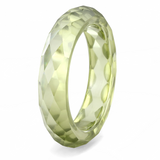 LOS082 - Stone Ring N/A Women AAA Grade CZ Olivine color