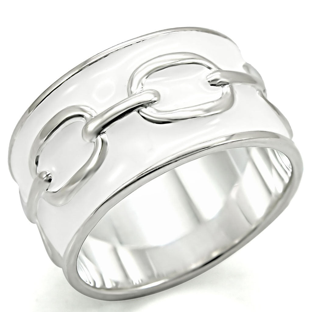 LOS377 - 925 Sterling Silver Ring Silver Women No Stone No Stone