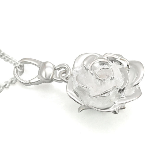 LOS427 - 925 Sterling Silver Chain Pendant Silver Women No Stone No Stone
