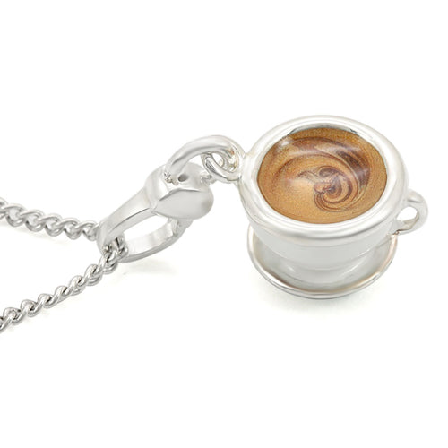 LOS436 - 925 Sterling Silver Chain Pendant Silver Women No Stone No Stone