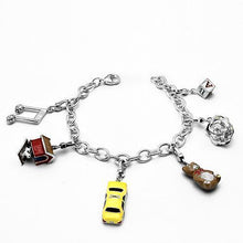 LOS604 - 925 Sterling Silver Bracelet Silver Women Top Grade Crystal Clear