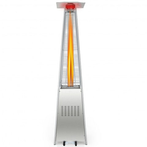 42000 BTU Pyramid Patio Heater with Wheels