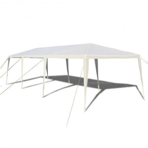 10 x 30 Feet Waterproof Gazebo Canopy Tent with Connection Stakes and Wind Ropes