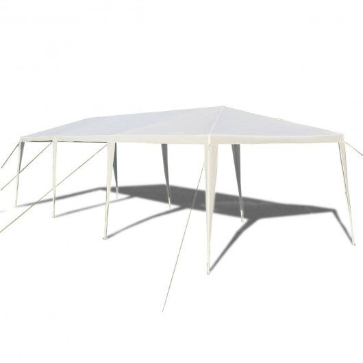 10 x 30 Feet Waterproof Gazebo Canopy Tent with Connection Stakes and Wind Ropes