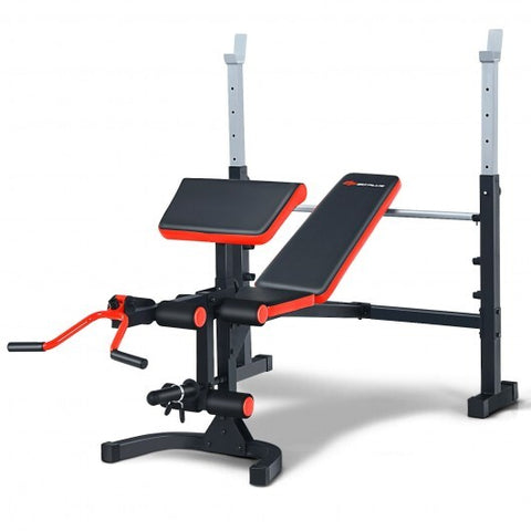Adjustable Olympic Weight Bench for Full-body Workout and Strength Training