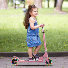 Folding Kick Scooter with 3 Adjustable Heights for Kids-Blue