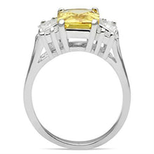SS012 - 925 Sterling Silver Ring Silver Women AAA Grade CZ Topaz