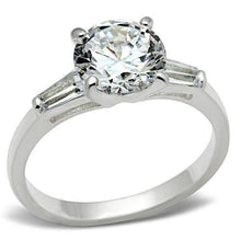 SS061 - 925 Sterling Silver Ring Silver Women AAA Grade CZ Clear