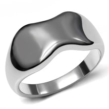TK033 - Stainless Steel Ring High polished (no plating) Women No Stone No Stone