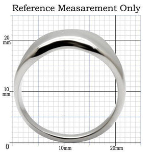 TK033 - Stainless Steel Ring High polished (no plating) Women No Stone No Stone