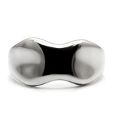 TK033 - Stainless Steel Ring High polished (no plating) Women No Stone No Stone
