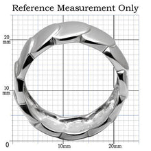 TK049 - Stainless Steel Ring High polished (no plating) Women No Stone No Stone