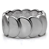 TK049 - Stainless Steel Ring High polished (no plating) Women No Stone No Stone