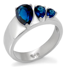 TK0F511 - Stainless Steel Ring High polished (no plating) Women Synthetic Montana