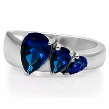 TK0F511 - Stainless Steel Ring High polished (no plating) Women Synthetic Montana