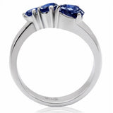 TK0F511 - Stainless Steel Ring High polished (no plating) Women Synthetic Montana