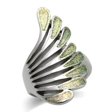 TK1001 - Stainless Steel Ring High polished (no plating) Women No Stone No Stone