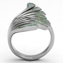 TK1001 - Stainless Steel Ring High polished (no plating) Women No Stone No Stone