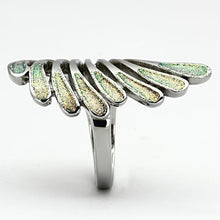 TK1001 - Stainless Steel Ring High polished (no plating) Women No Stone No Stone