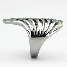 TK1001 - Stainless Steel Ring High polished (no plating) Women No Stone No Stone