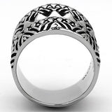 TK1008 - Stainless Steel Ring High polished (no plating) Women No Stone No Stone