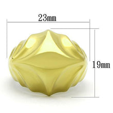 TK1026 - Stainless Steel Ring IP Gold(Ion Plating) Women No Stone No Stone