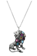 TK1125 - Stainless Steel Chain Pendant High polished (no plating) Women Top Grade Crystal Multi Color