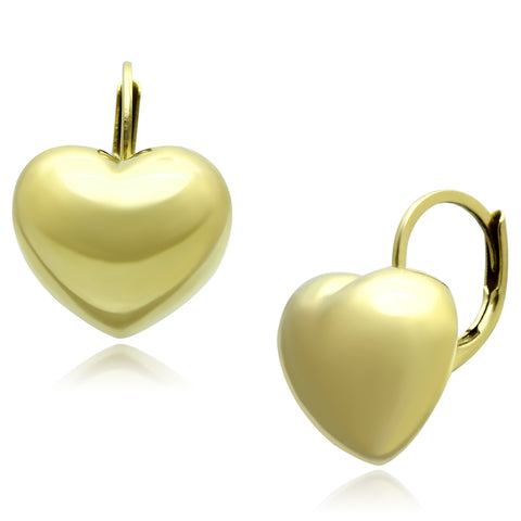 TK1128 - Stainless Steel Earrings IP Gold(Ion Plating) Women No Stone No Stone