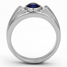 TK1184 - Stainless Steel Ring High polished (no plating) Men Synthetic Montana
