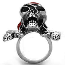 TK1374 - Stainless Steel Ring High polished (no plating) Unisex Epoxy Siam