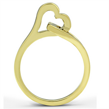 TK1382 - Stainless Steel Ring IP Gold(Ion Plating) Women No Stone No Stone