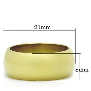 TK1391 - Stainless Steel Ring IP Gold(Ion Plating) Women No Stone No Stone
