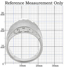TK140 - Stainless Steel Ring High polished (no plating) Women No Stone No Stone