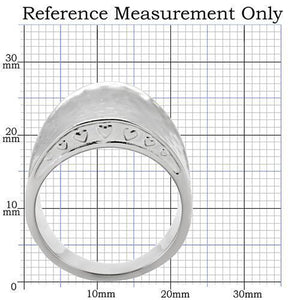 TK140 - Stainless Steel Ring High polished (no plating) Women No Stone No Stone