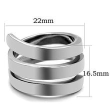 TK1519 - Stainless Steel Ring High polished (no plating) Women No Stone No Stone