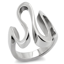 TK152 - Stainless Steel Ring High polished (no plating) Women No Stone No Stone