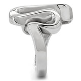TK152 - Stainless Steel Ring High polished (no plating) Women No Stone No Stone