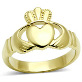 TK160G - Stainless Steel Ring IP Gold(Ion Plating) Women No Stone No Stone