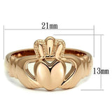 TK160R - Stainless Steel Ring IP Rose Gold(Ion Plating) Women No Stone No Stone