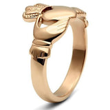 TK160R - Stainless Steel Ring IP Rose Gold(Ion Plating) Women No Stone No Stone