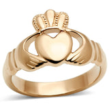 TK160R - Stainless Steel Ring IP Rose Gold(Ion Plating) Women No Stone No Stone