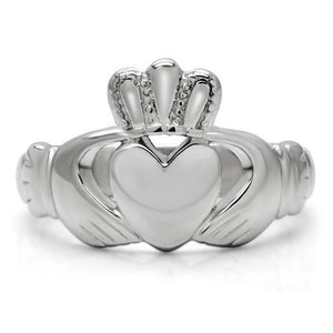 TK160 - Stainless Steel Ring High polished (no plating) Women No Stone No Stone