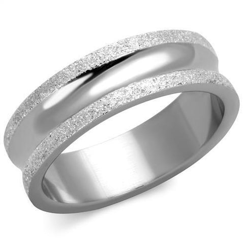 TK1666 - Stainless Steel Ring High polished (no plating) Women No Stone No Stone
